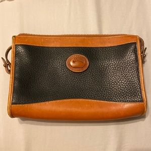Dooney & Bourke Black/Brown Crossbody Purse
